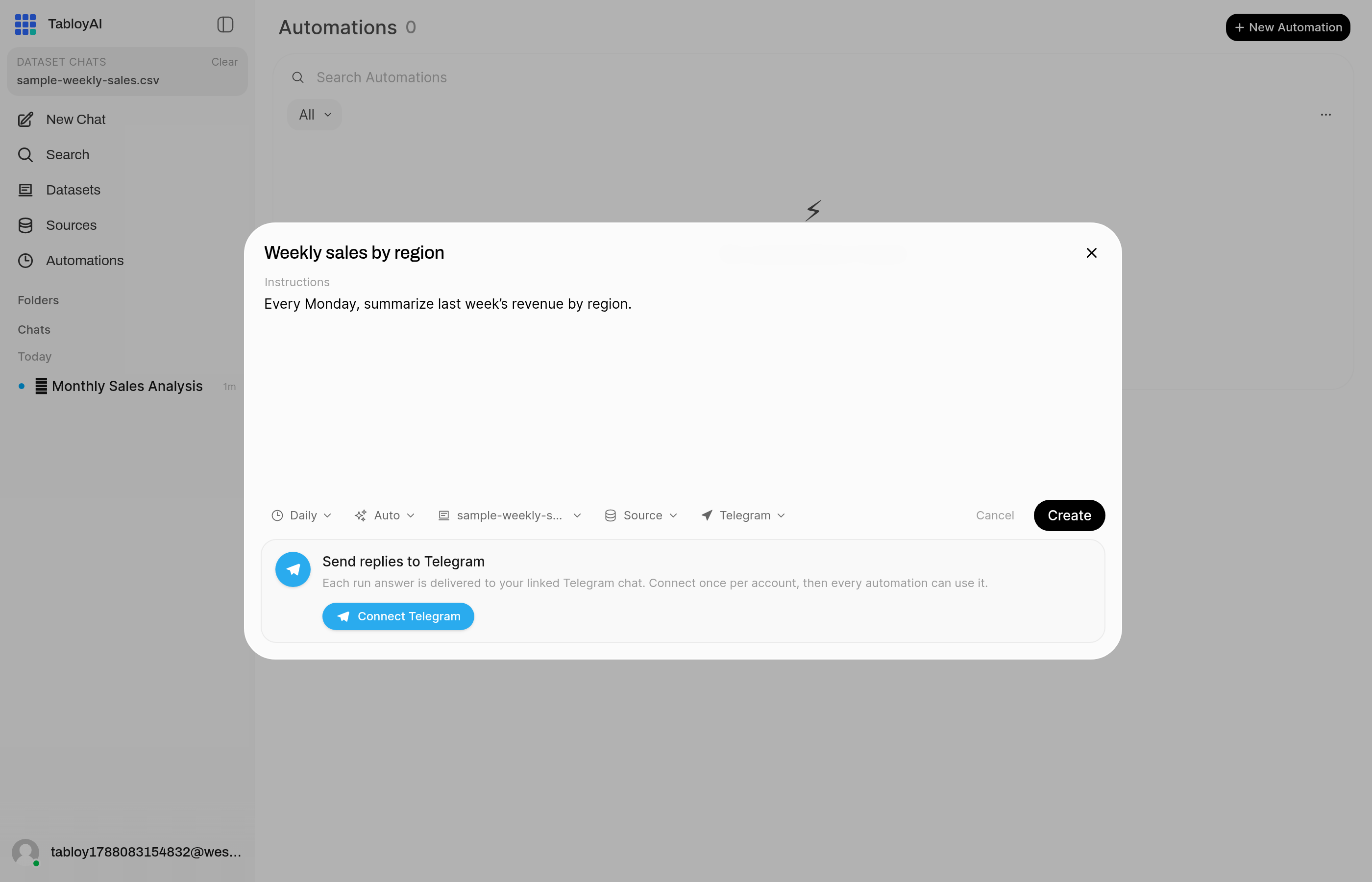 Filled automation